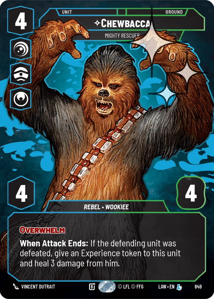 Chewbacca — Foil Prestige