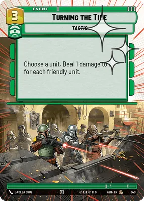 Turning the Tide — Hyperspace Foil