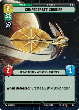 Confederate Courier — Hyperspace
