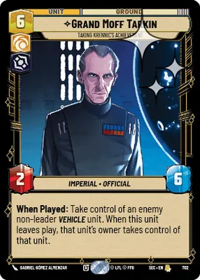 Grand Moff Tarkin — Standard Foil