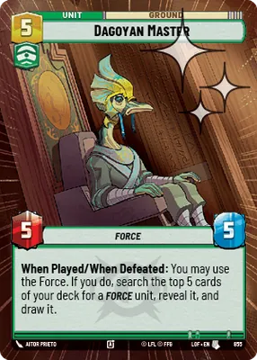 Dagoyan Master — Hyperspace Foil