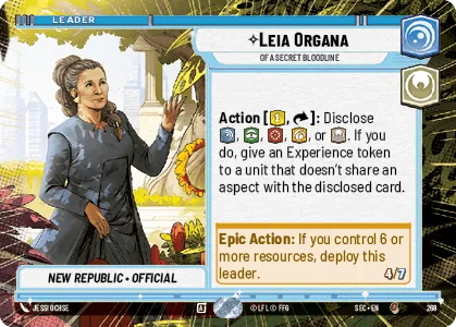 Leia Organa — Hyperspace
