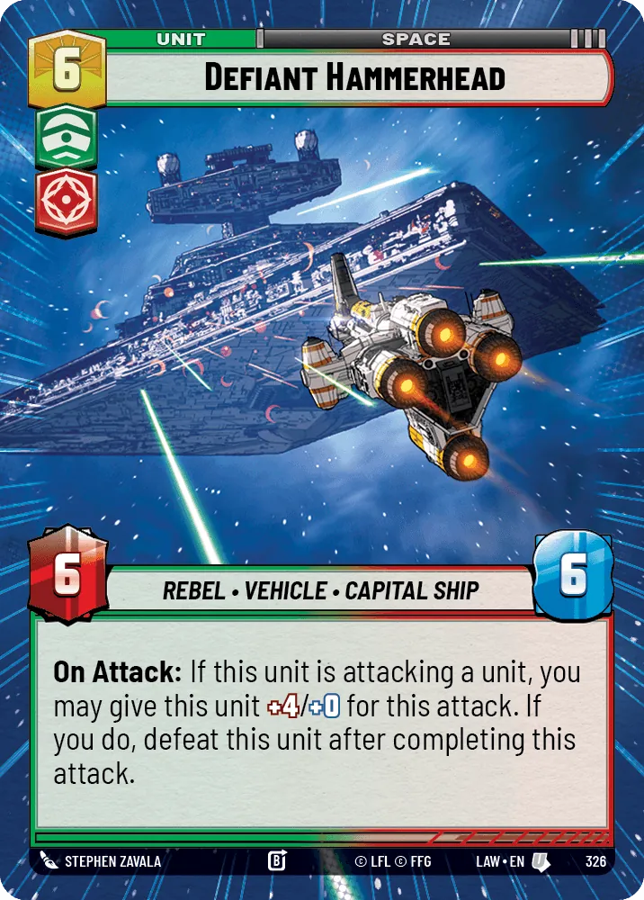 Defiant Hammerhead — Hyperspace