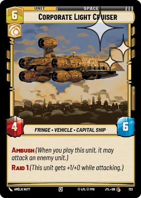 Corporate Light Cruiser — Standard Foil