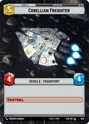 Corellian Freighter — Hyperspace