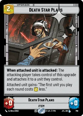Death Star Plans — Standard Foil