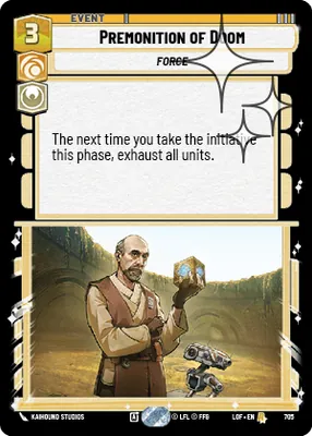 Premonition of Doom — Standard Foil