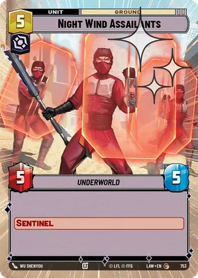 Night Wind Assailants — Hyperspace Foil