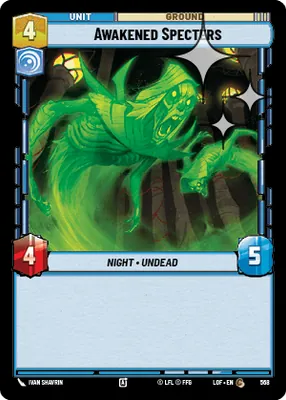 Awakened Specters — Standard Foil