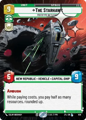 The Starhawk — Hyperspace Foil