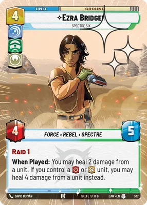 Ezra Bridger — Hyperspace Foil