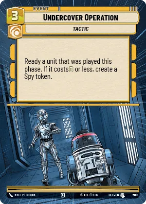 Undercover Operation — Hyperspace