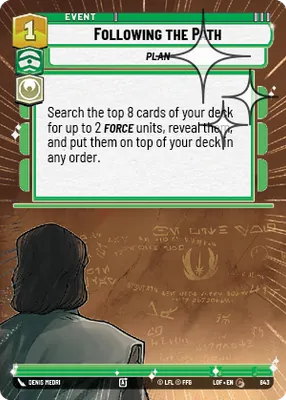 Following the Path — Hyperspace Foil