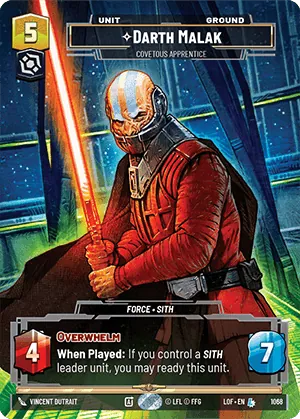 Darth Malak — Standard Prestige