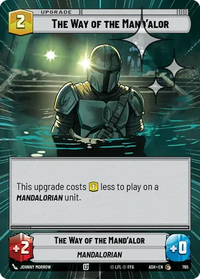 The Way of the Mand'alor — Hyperspace Foil