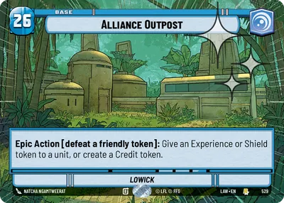 Alliance Outpost — Hyperspace Foil