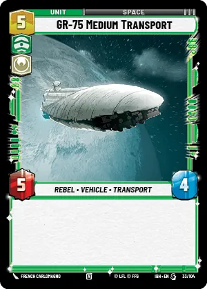 GR-75 Medium Transport — Standard