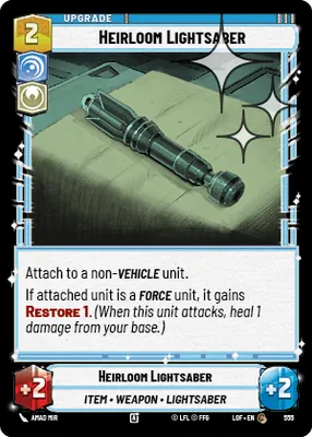 Heirloom Lightsaber — Standard Foil