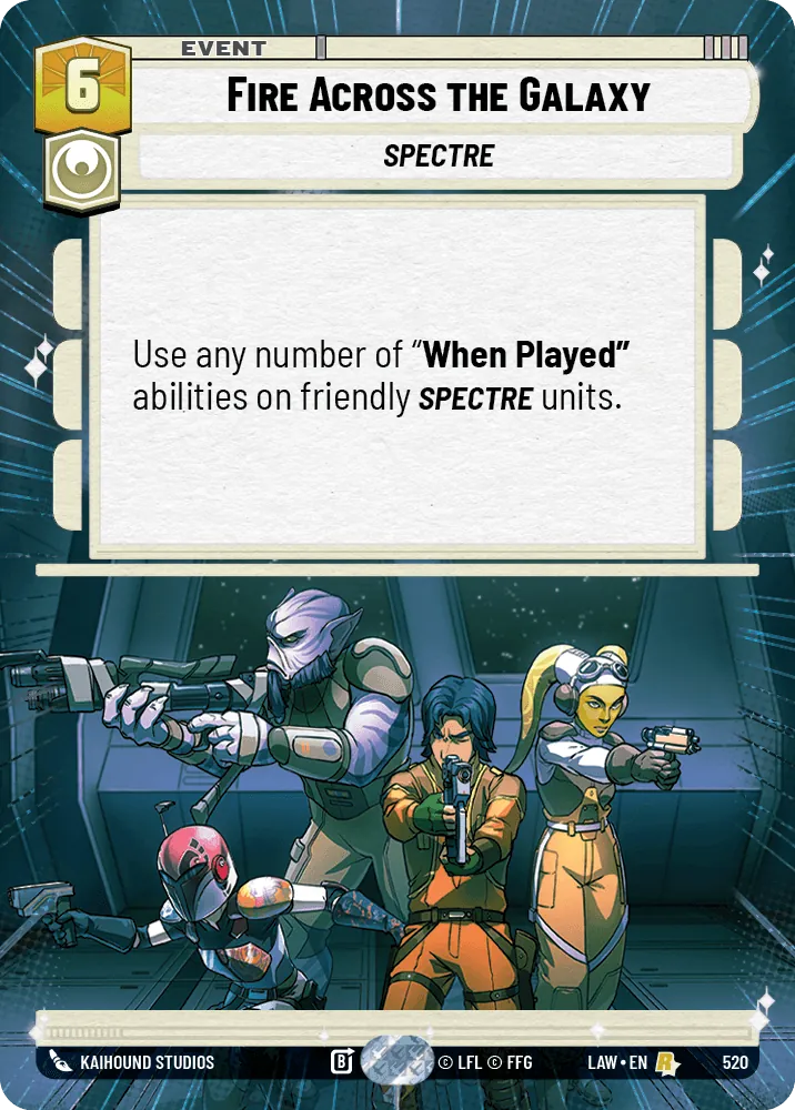 Fire Across the Galaxy — Hyperspace