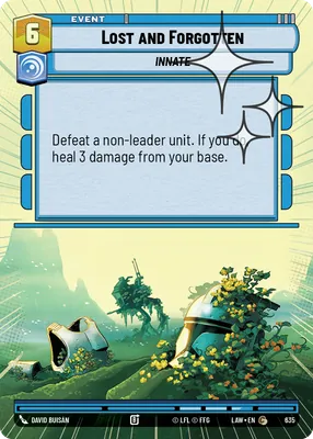 Lost and Forgotten — Hyperspace Foil