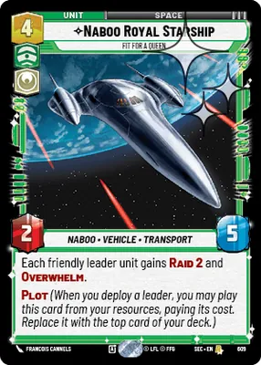 Naboo Royal Starship — Standard Foil