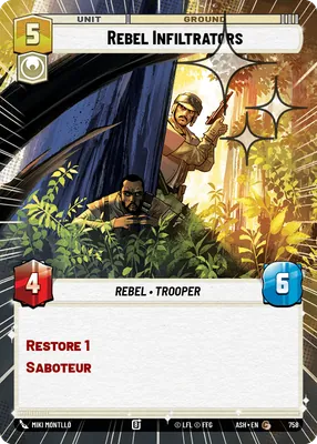 Rebel Infiltrators — Hyperspace Foil