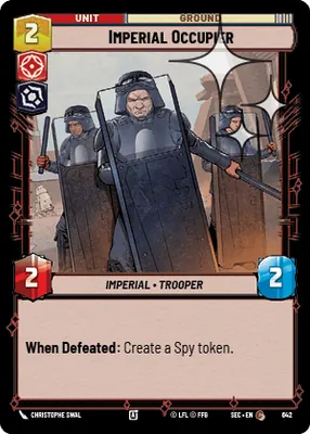 Imperial Occupier — Standard Foil