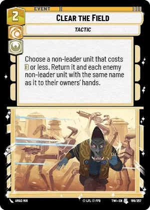 Clear the Field