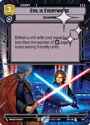 Evil is Everywhere — Hyperspace Foil