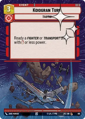 Koiogran Turn — Hyperspace Foil