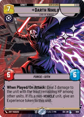 Darth Nihilus — Hyperspace Foil