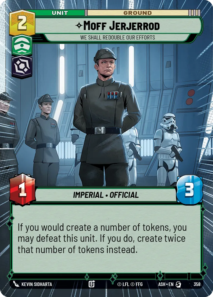 Moff Jerjerrod — Hyperspace