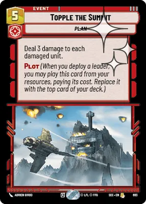 Topple the Summit — Standard Foil