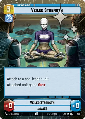 Veiled Strength — Hyperspace Foil