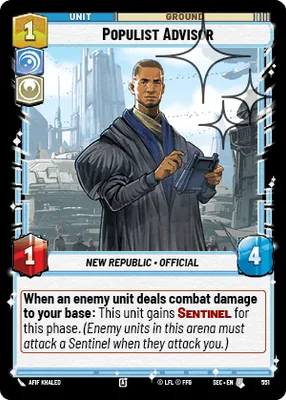 Populist Advisor — Standard Foil