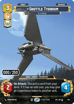 Shuttle Tydirium — Serialized Prestige