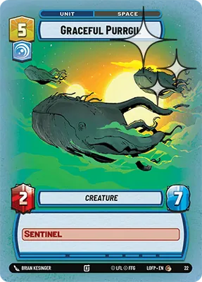 Graceful Purrgil — Weekly Play Foil