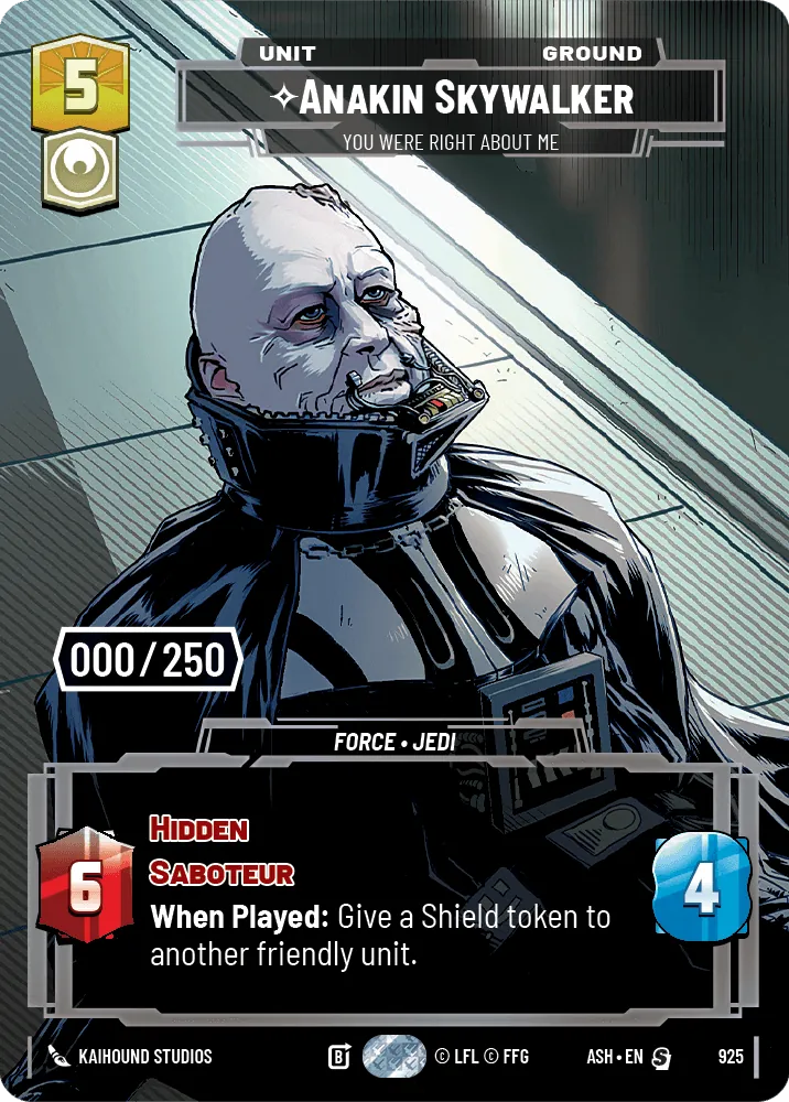 Anakin Skywalker — Serialized Prestige