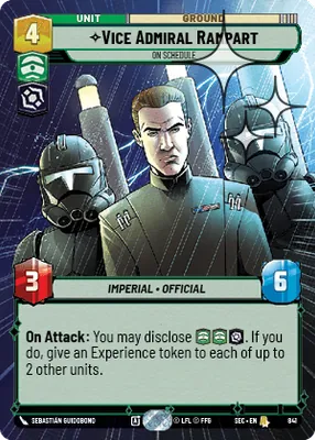 Vice Admiral Rampart — Hyperspace Foil