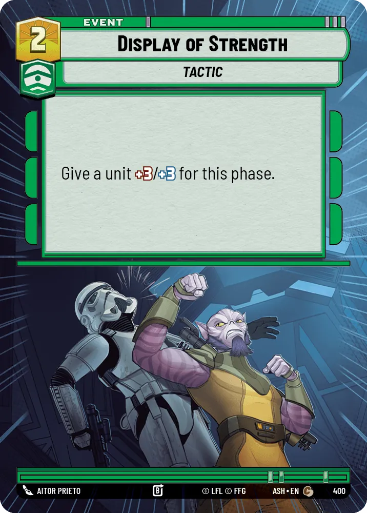 Display of Strength — Hyperspace