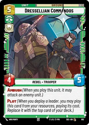 Dressellian Commandos — Standard Foil