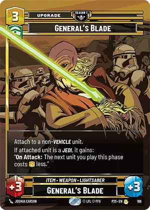 General's Blade — RQ Event Pack