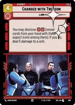 Charged with Treason — Standard Foil