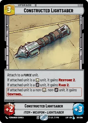Constructed Lightsaber