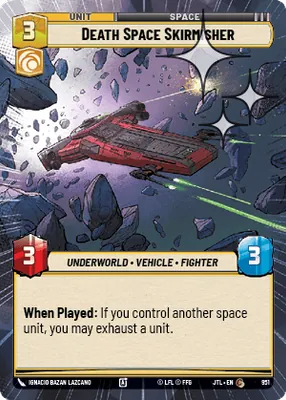 Death Space Skirmisher — Hyperspace Foil