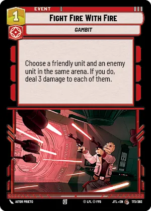 Fight Fire With Fire