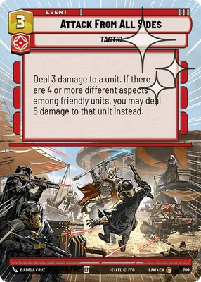Attack From All Sides — Hyperspace Foil