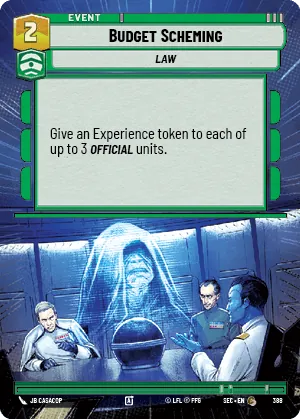 Budget Scheming — Hyperspace