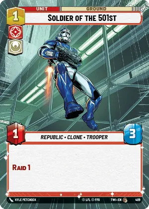 Soldier of the 501st — Hyperspace