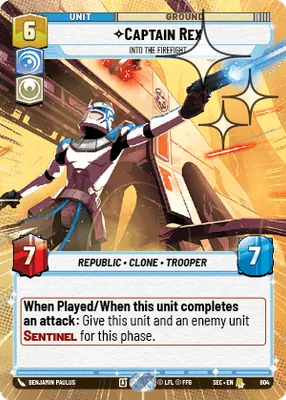 Captain Rex — Hyperspace Foil